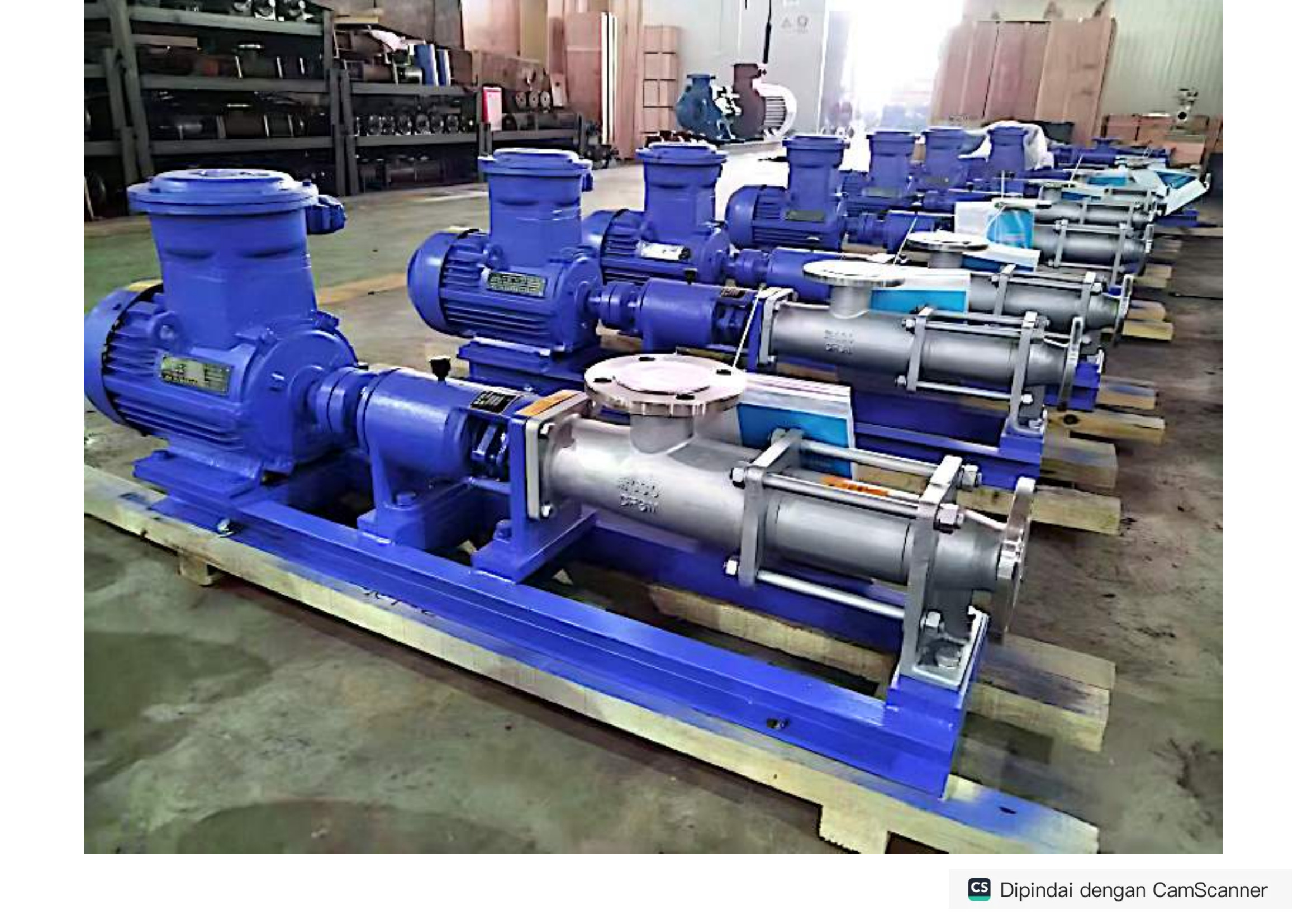 Pompa single screw G — gambar katalog 1